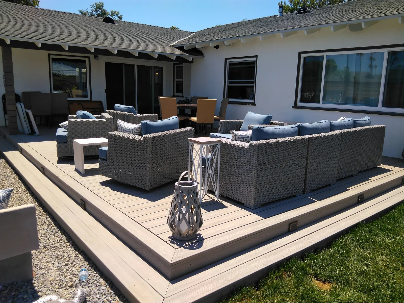 Outdoor Living Deck & Kitchen project