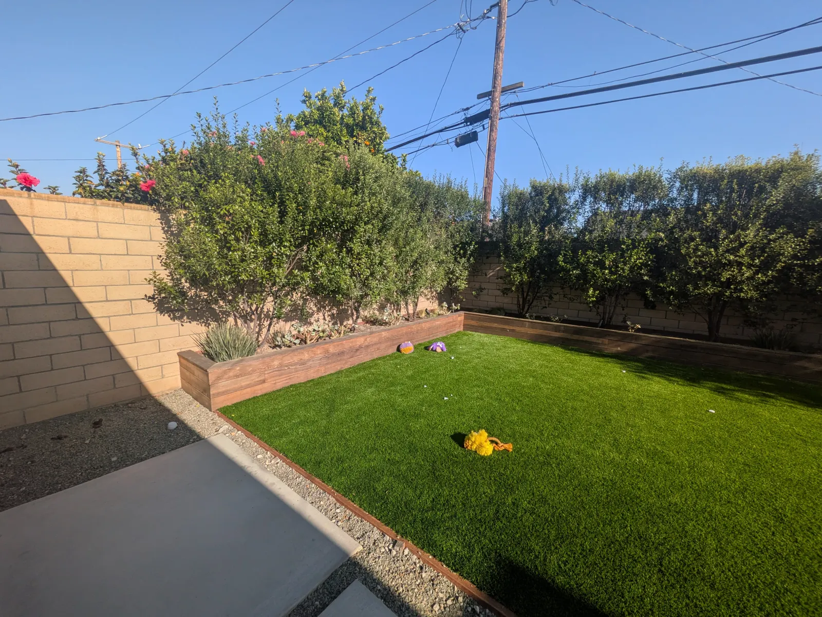 Turf Installation and Brick Patio in Huntington Beach project